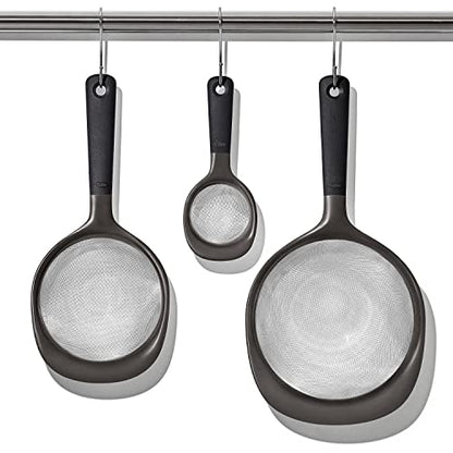 OXO Good Grips 3-Piece Strainer Set - size: 3 Strainer Set