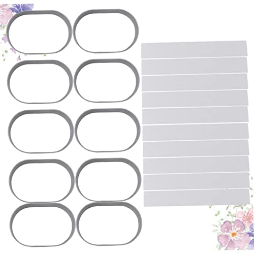 PRETYZOOM 110pcs Cheese Forms Molds Stainless Steel Mold Creative Baking Tool for Diy Cheesecake Candy Cake and Fondant