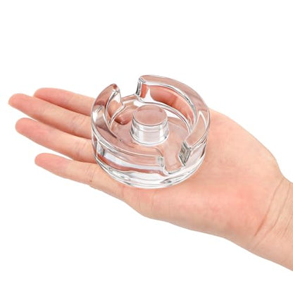 9 Pack Fermentation Weight with Easy Grip Handle, Glass Fermentation Kit, Fermentation Lids for Wide Mouth Mason Jars, Pickle