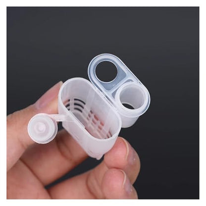 100pcs Queen Bee Cages Beekeeping Protection Isolation Plastic White Move Tools