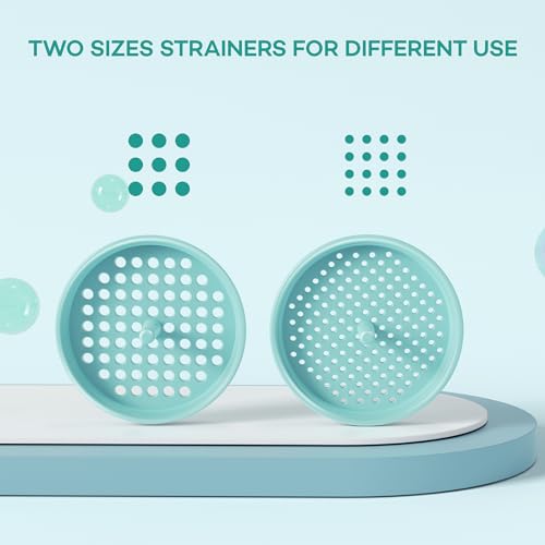 Wide Mouth Kitchen Funnel, Pisol Food Grade Plastic Canning Funnel with 4 Sizes Spouts for Filling and Regular Mason Jars, Spray Dropper Oil Bottle Jug Spices Shampoo Powder Oats Sauce LightGreen