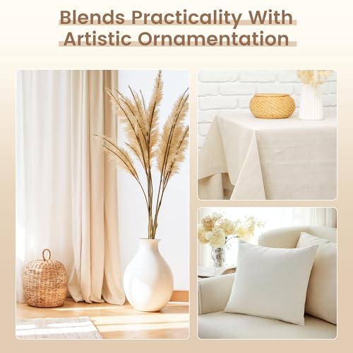 KUUP 100% Cotton Muslin Fabric, 63" Wide, 1/2/3/5 Yards, Natural Unbleached Muslin Fabric by Yard, Light Weight Soft Breathable Cotton Fabric for Sewing Embroidery, Garments, Crafts, Binding - color: Natural, size: 63-2 Yards