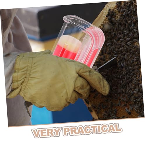 Queen Marking Bottle Reusable Plastic Beekeeping Tool for Hive Management Leak-Resistant Cap Easy Beekeepers for Queen Identification