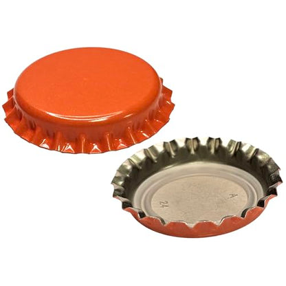 Crown Caps With Oxy-Liner-576 Caps (Orange) - color: Orange