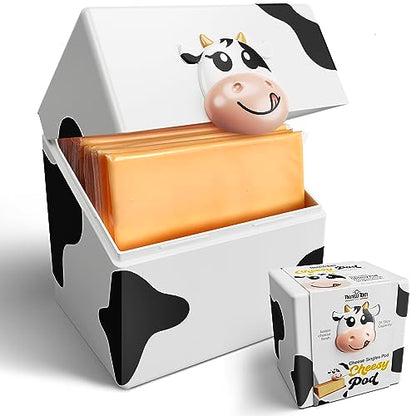 Sliced Cheese Container for Fridge and Fridge Deodorizer Odor Eliminator