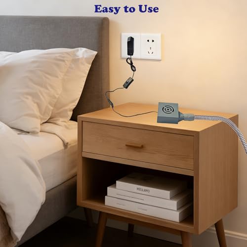 Larger CPAP Hose Dryer for All Standard 22mm Tubing, Cpap Tube Dryer Fan with Strong Wind for Quick Drying Hose, Cpap Cleaning Kit, Resmed Cpap Cleaner Supplies, Portable and Easy to Use - size: Larger