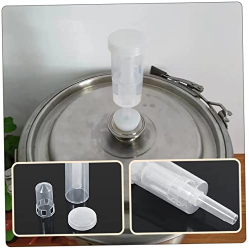 Healifty Silicone Exhaust Valves for Fermenters 3 Sets of Airlock Plugs Essential for Airlock Bung