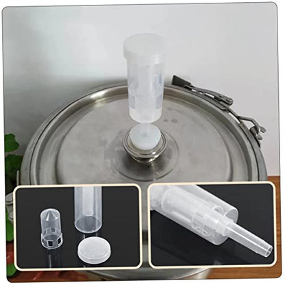 Healifty Silicone Exhaust Valves for Fermenters 3 Sets of Airlock Plugs Essential for Airlock Bung