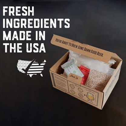 Craft a Brew - Beer Recipe Kit - American Pale Ale - Home Brewing Ingredient Refill - Beer Making Supplies - Includes Hops, Yeast, Malts, Extracts - 5 Gallons - color: American Pale Ale