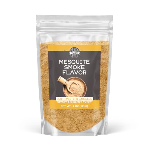 Birch & Meadow 4 oz of Mesquite Smoke Powder, Savory & Slightly Sweet Flavor, Southwestern Barbecue