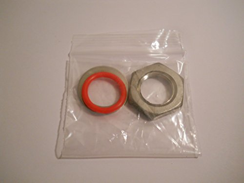MOUNTING KIT 3PC for THERMOMETER BULKHEAD BREW KETTLE MASH TUN STAINLESS STEEL 1/2" NPT HOMEBREW EQUIPMENT