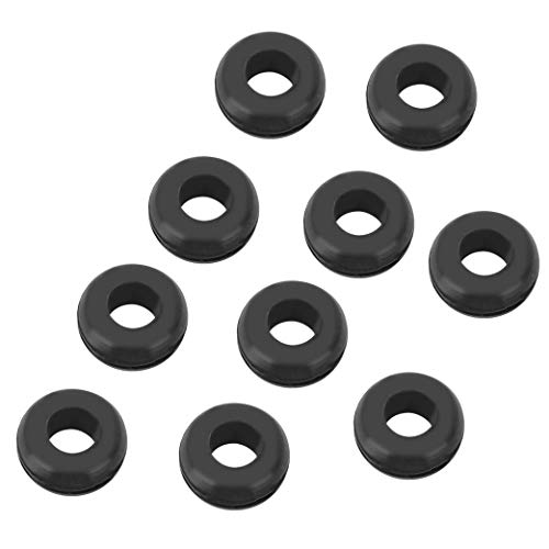 10Pcs Airlock Grommet Ring Fermentation Grommet Airlock Seal for Homebrew Beer Wine Fermenter with Plastic Material