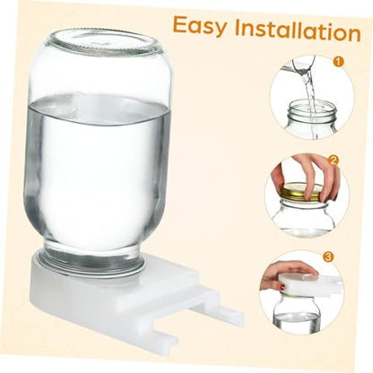 4Pcs Beekeeping Tool Watering Station Durable Beehive Feeder for Bees Easy Install Bee Drinking Equipment Convenient Water Supply for Hive Care