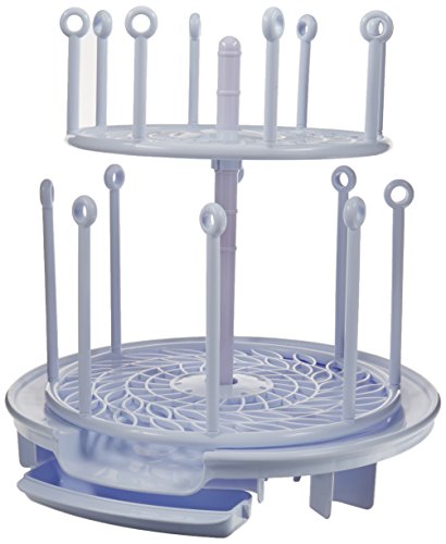 The First Years Spin Stack Drying Rack - color: White