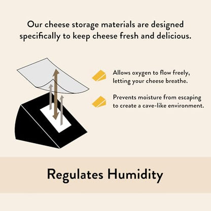 Formaticum Storage Bag Bundle - Includes Cheese Storage Bags and Reusable Cheese Storage Bags, Gift for Charcuterie Board Presentation and Food Tasting Events