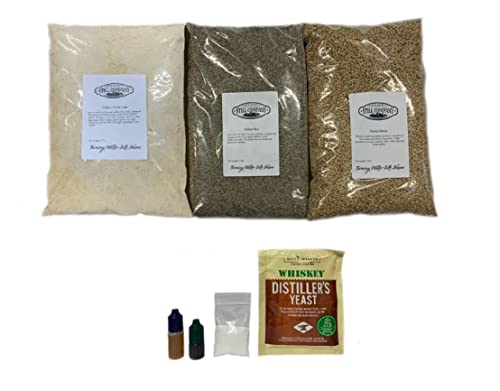 North Georgia Still Company's Angels Envy Bourbon Style Master Distiller, Fermentation Kit for Moonshine, DIY 5 Gallon Mash Kit