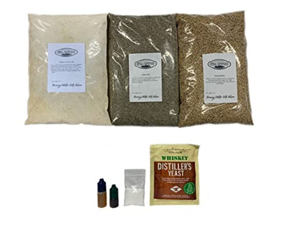 North Georgia Still Company's George Dickel Style Master Distillers Kit, DIY 10 Gallon Mash Kit, Fermentation Kit for Moonshine