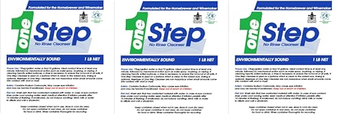 One Step No Rinse Cleaner - 1 Lb. (Тhrее Pаck)