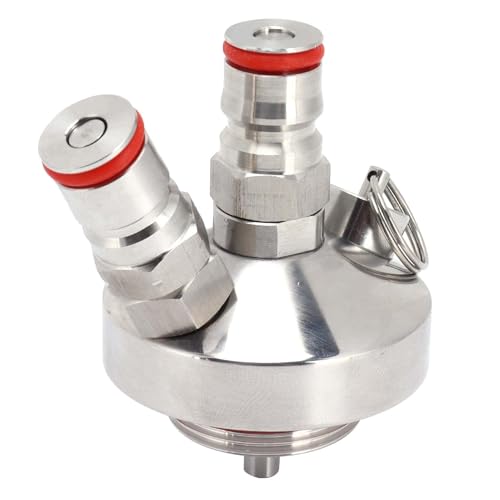 Mini Keg Beer Dispenser Kit Stainless Steel Beer Dispenser Relief Valve for 2L/3.6L/5L Keg Beer Brewing Pots or Beer Brewing Pot Accessorie