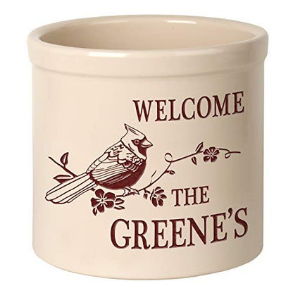 Personalized 2 Gallon Crock Pot
