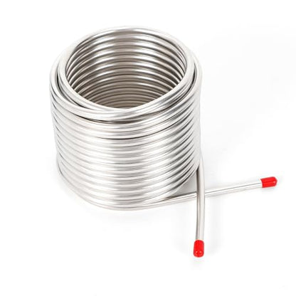 304 Stainless Steel Tubing Coil, Cooling Coil Pipe, Immersion Wort Chiller Cooling Coil Pipe for Home Brewing