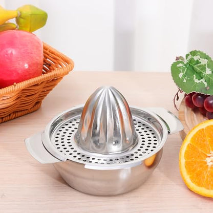 304 Stainless Steel Fruit Lemon Orange Manual Juicer Household Kitchen Small Creative Hand Juicer