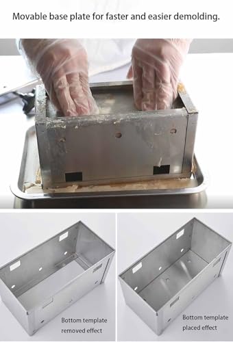 Heavy-Duty Stainless Steel Cheese & Tofu Press with Drip Tray - Adjustable Pressure, 2kg Capacity for Cheese Making, Perfect Kitchen Tool for Homemade Paneer 1kg - size: 1kg