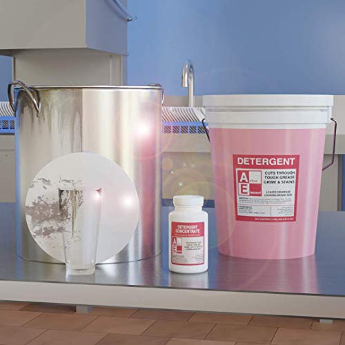 Commercial Dishwasher Detergent - Active Element - Makes Two 5 Gallon Pail - Industrial Dish Detergent - For High and Low Temp Dishwasher Machine