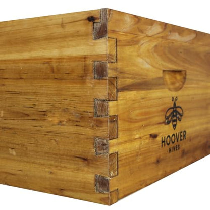 Wax-Coated 10 Frame Beehive - Starter Kit Starter Kit With 5 Frames