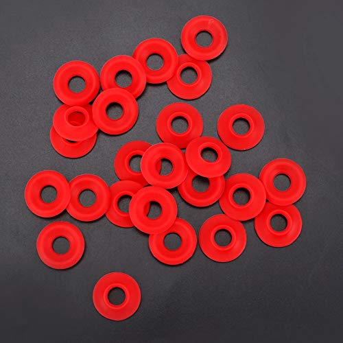 Fdit 25 Pcs Grolsch Gaskets Silicone Rubber Grolsch Gaskets Washers EZ Bottle Gaskets Swing Top Bottle Seals Home Brew Beer Soda Bottle Seal