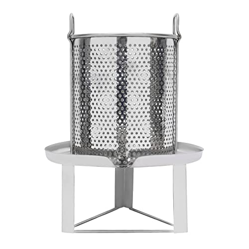 Bee Honey Press Machine, Manual Grape Fruit Juice Press Extractor, Honey Extractor Manual, Extractor Beeswax Presser, Fruit Juice Press extractor Wine Making Equipment for Self in Home