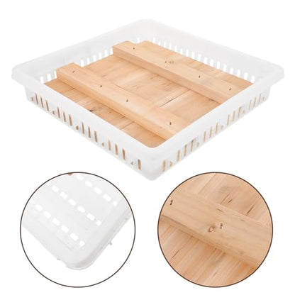 Generic Cheese Maker Press Tool for Cheese with Compact Design and Wood Plastic Material Beginner Friendly and Household Use