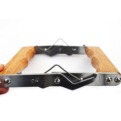 Stainless Steel Beekeeping Frame Grip Holder Tool Durable Beekeeper Equipment for Lifting Design for Easy Hive Management