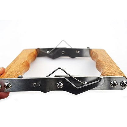 Stainless Steel Beekeeping Frame Grip Holder Tool Durable Beekeeper Equipment for Lifting Design for Easy Hive Management