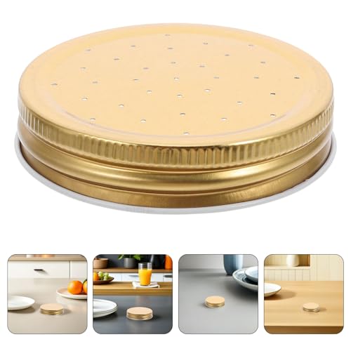 12pcs Bee Feeder Lids for Beehive Entrance Watering Station, Beekeeping Supply Tool with Hive Top Covers for Bee Water Feeders