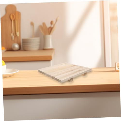 DECHOUS Wooden Tofu Press Board: Cheese Press Mold Board Tofu Cheese Making Mold Cover Plate for Homemade Soybean Curd Kitchen Tool