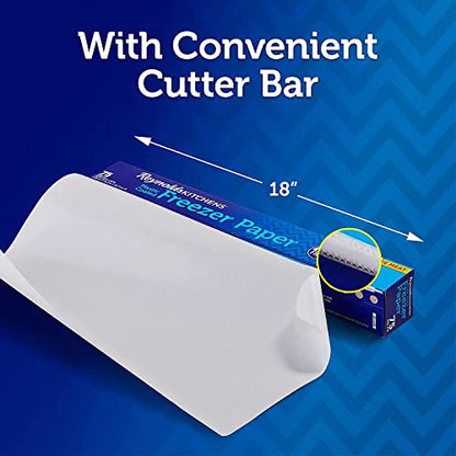 Reynolds Kitchens Plastic Coated Freezer Paper - 75 Square Feet (Pack of 3) - size: 75 Sq Ft (Pack of 3)