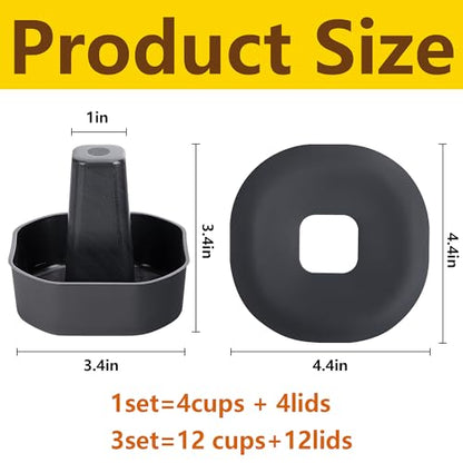 DECOHS 3 Sets/12Pcs Beehive Stands- Sturdy Beehive Feet Stands- Beehive Base Beekeeping Hive Support Tools for Outdoor Garden Beekeeper Workshop