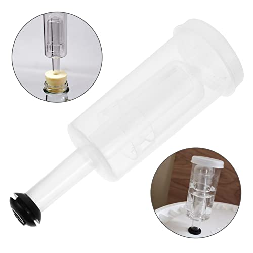 3-Piece One-Way Silicone Fermentation Stopper Set Air Locks for Home Brewing Compatible Wine Making Easy to Use Sturdy and Reliable
