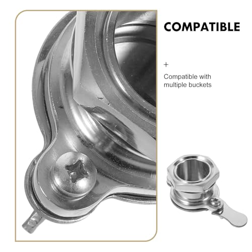 Stainless Steel Honey Extractor Tap Gate Valve for Beekeeping Supplies Liquid Honey Spigot Sturdy Extractor Equipment for Apiary Use