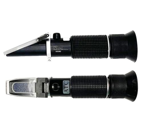 Sper Scientific 300080 Wine Making Refractometer - 0 to 25% with ATC - Alcohol & Sugar Concentration Measurement for Wine, Vodka, Whiskey, and More - size: 1 Pack