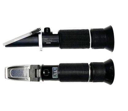 Sper Scientific 300080 Wine Making Refractometer - 0 to 25% with ATC - Alcohol & Sugar Concentration Measurement for Wine, Vodka, Whiskey, and More - 2 pc - size: 2 Pack