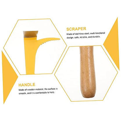 2pcs Elbow Knife Bee Hive Hand Tool Beekeeping Equipment for Bee Hive Scraper