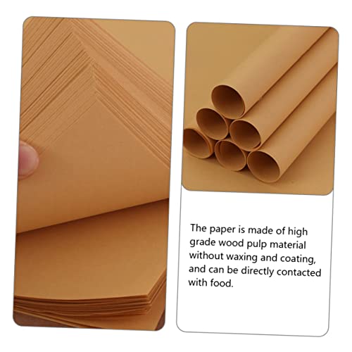 300sheets Paper Kraft Paper Food Wraps for Bread Sandwiches French Fries Cheese Storage