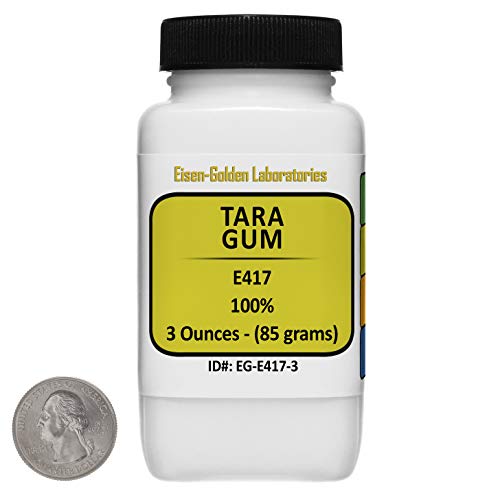 Tara Gum [E417] 100% USP Food Grade Powder 3 Oz in a Bottle - size: 3 Count (Pack of 1)