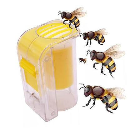 Yardwe Bee Queen Capture Cage Marking Bottle Beekeeping Supplies Queen Marking Pen