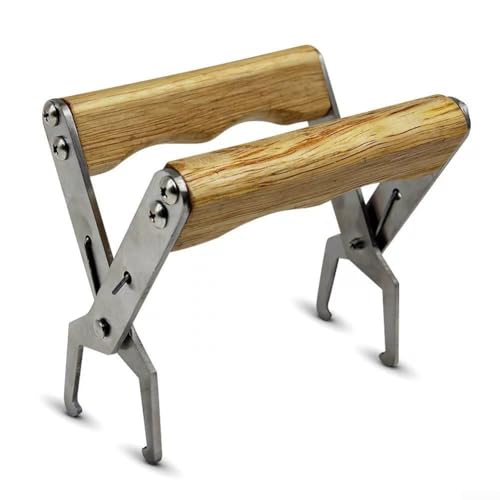 Steel Frame Gripper with Non-Slip Handle, Hive Frame Holder and Lifter Tool, Ergonomic and Secure Lifting of
