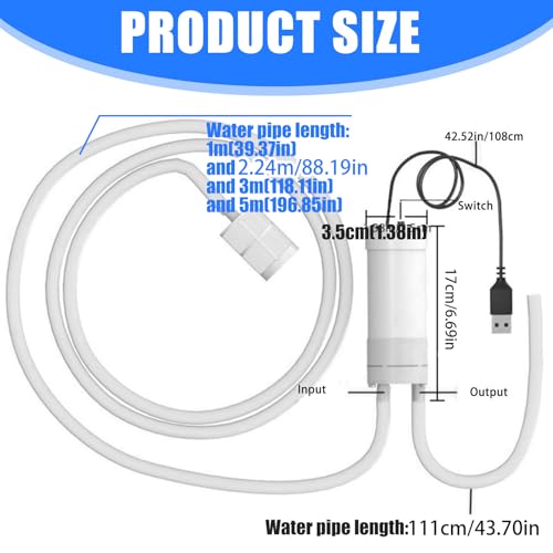 Electric Automatic Siphon Beer Liquor Transfer Pumps USB Rechargeable with Silicone Hose for Wine Home Brewing Beer Pumps