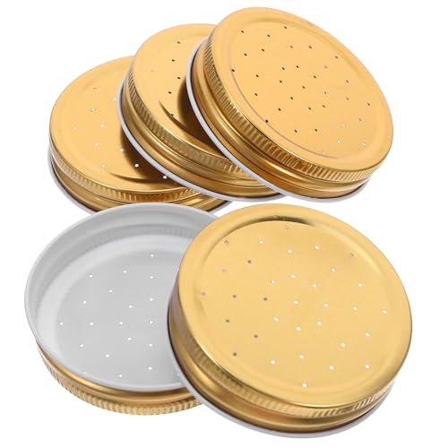 Hemoton 5pcs Bee Feeder Lids for Hive Entrance Beehive Water Dispenser Beekeeping Supplies Reusable Bee Watering Station Lid Easy Installation