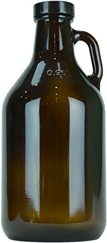 (12 pack) 32oz Amber Growler - Beer Brewing